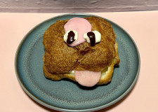 Fastelavnsbolle med jordbær 