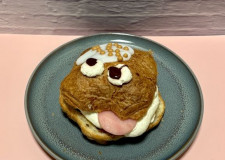 Fastelavnsbolle med karamel 